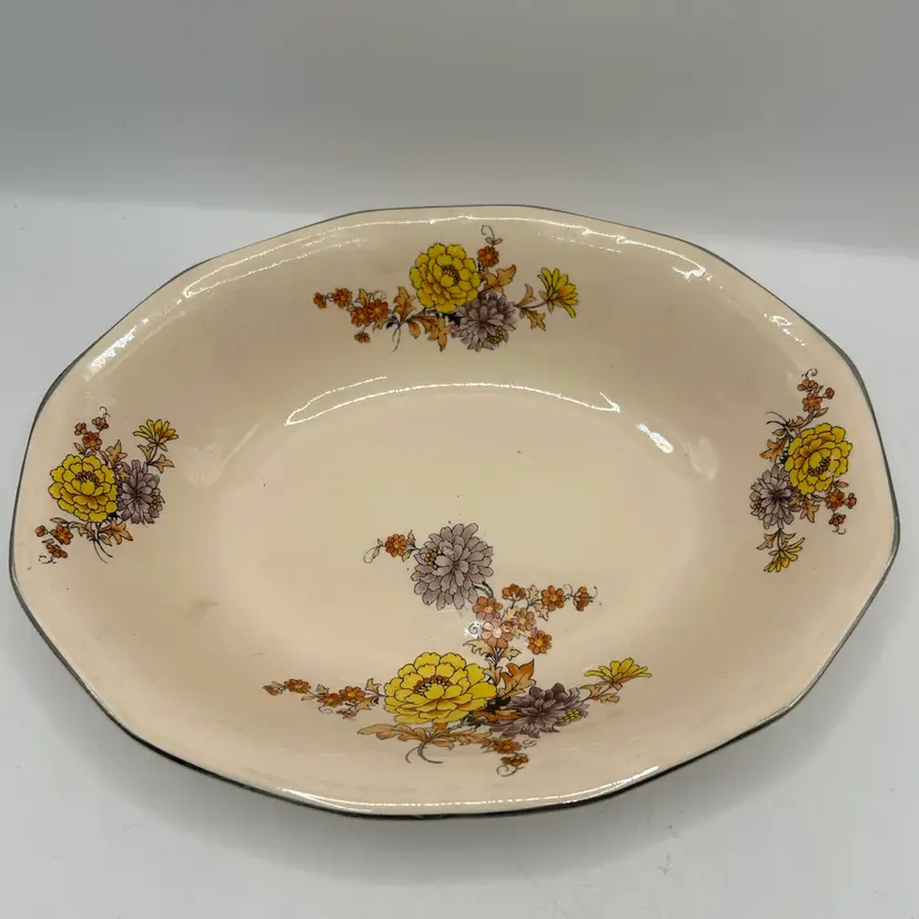 Homer Laughlin, Virginia Rose Dish 9x7