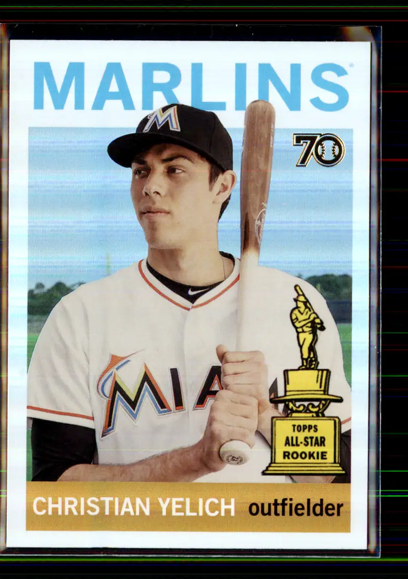 Christian Yelich 2021 Topps All-Star Rookie Cup #15 - Miami Marlins - (147-114)