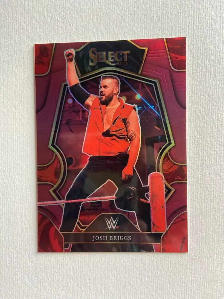2023 Select Josh Briggs Premier Level Maroon /149