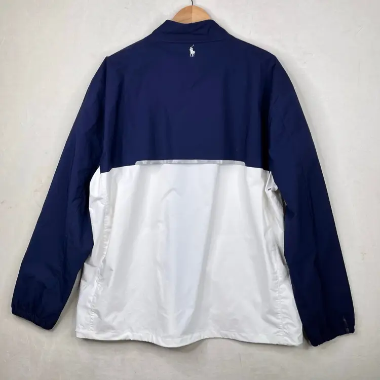 Polo Golf Ralph Lauren Blue white Jacket US Open 2016 Oakmont Men's XXL