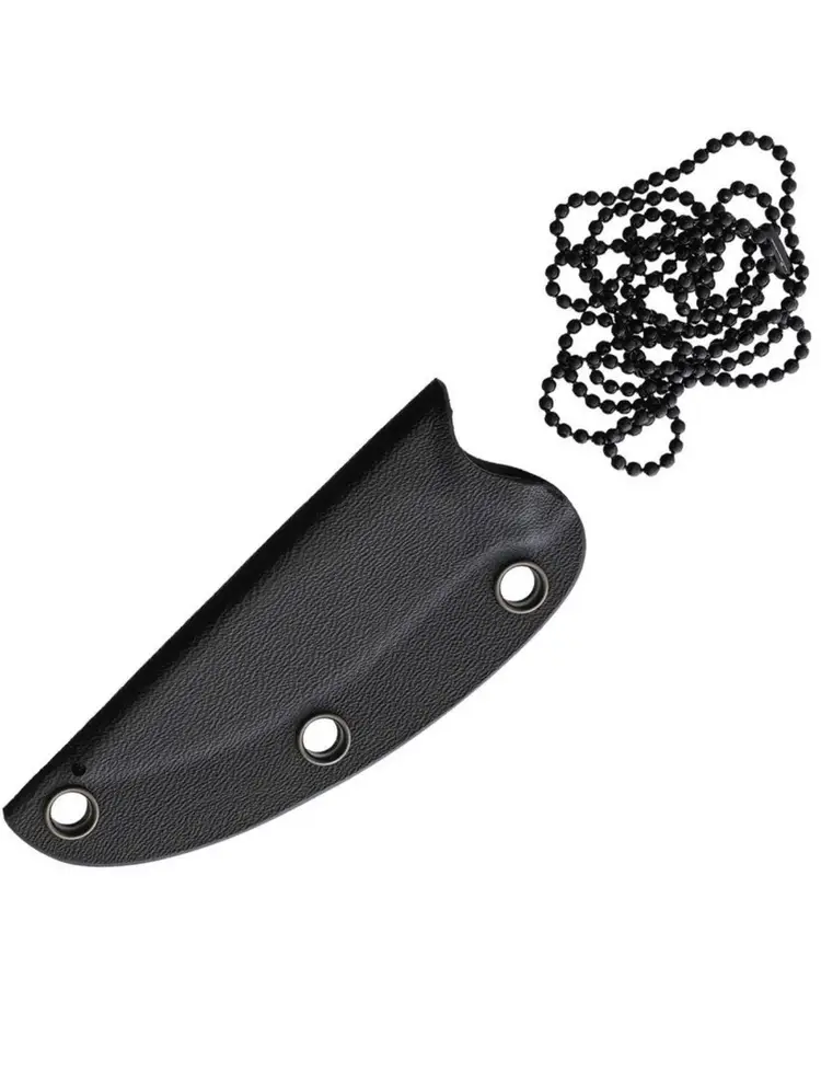 Ferrum Forge Knife Works Lackey Fixed Blade Black