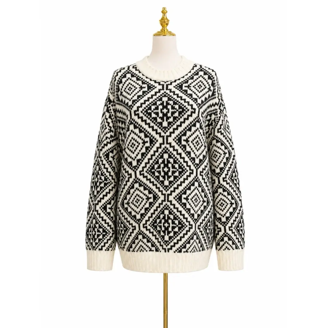 White + Warren Crewneck Sweater Sz L
