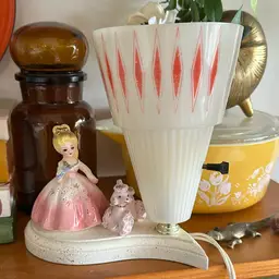 Kitschy Poodle Lamp