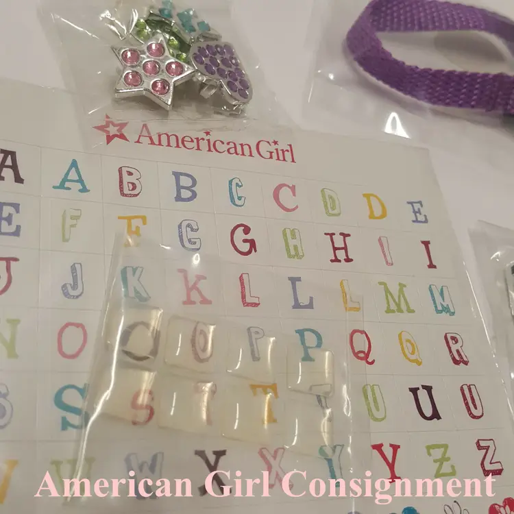 American Girl Doll Pet Personalized Collar Set Truly Me (A20-05)