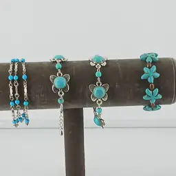 Four Handmade Bracelets