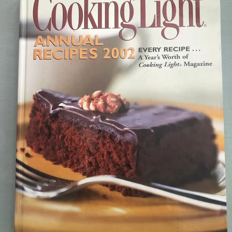 Cooking Light Annual Recipes 2002 Hardback Cook Book