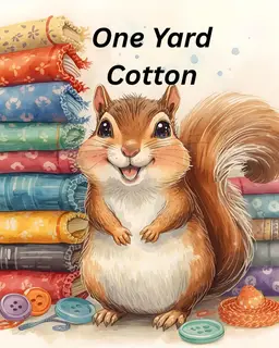 #07 - 1 Yard Cotton Fabric Or Batik