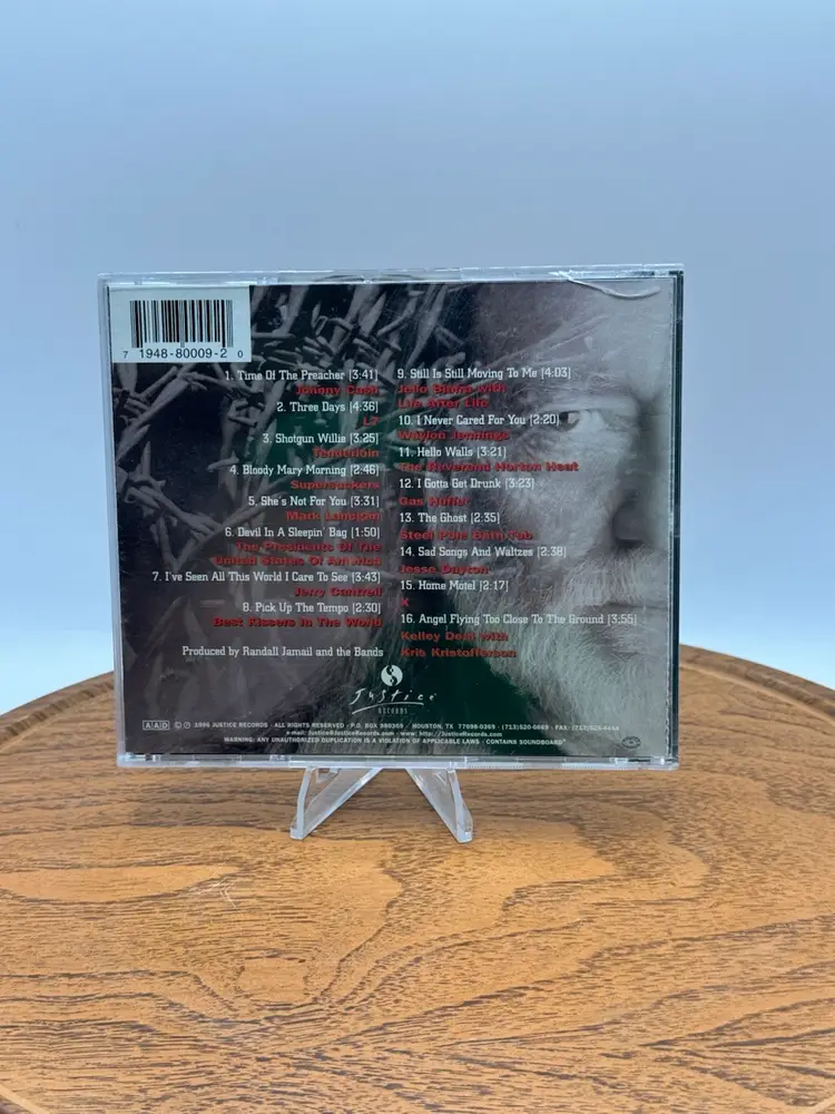 Twisted Willie - Various Artists - CD - Tribute to Willie Nelson - EX/EX