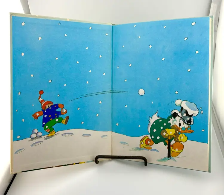 Vintage Disney Children’s Christmas Book - Merry Christmas Uncle Scrooge McDuck 1980