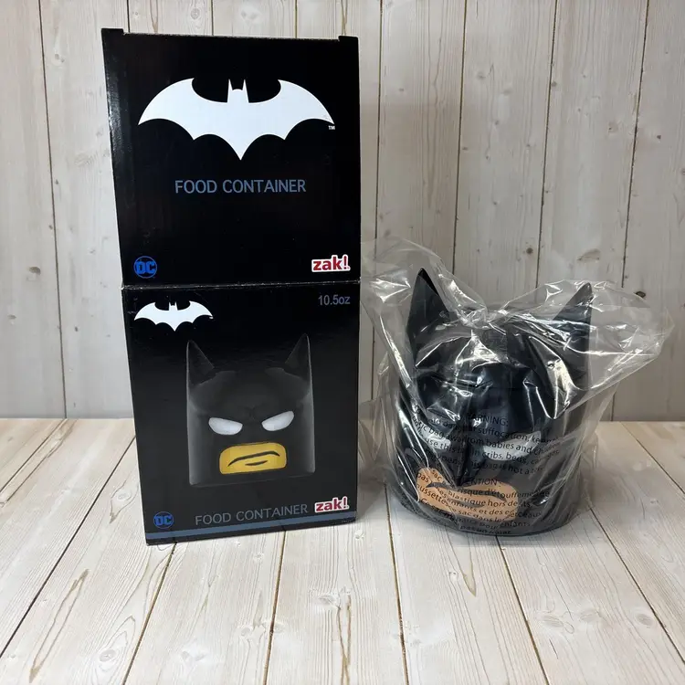 DC Batman Movie Bento Food Container Zak Loot Crate Warner Exclusive