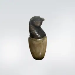 Egyptian Canopic Jar - VTG