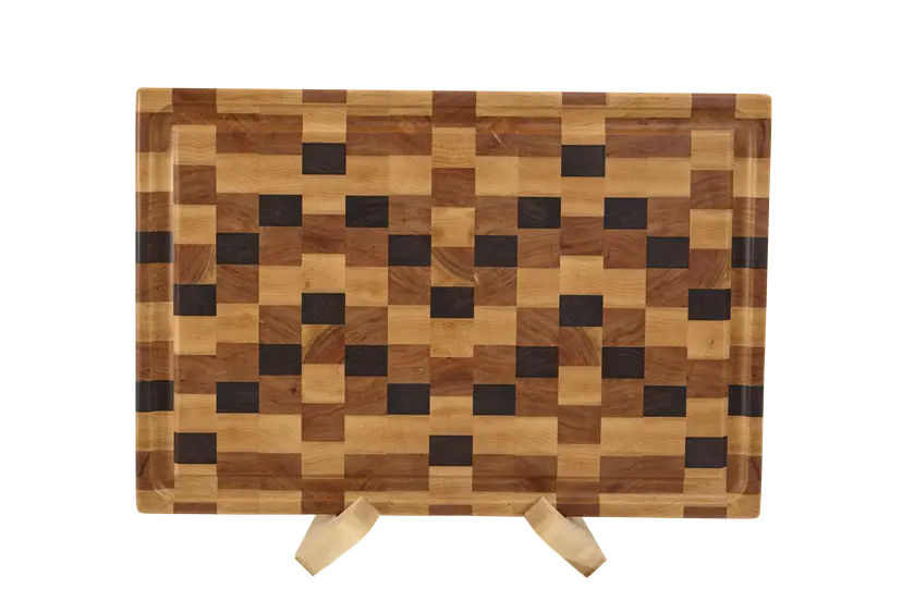 Mixed Hardwood End Grain Cutting Board