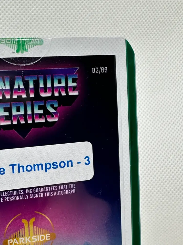 Gisele Thompson Auto /89 Rookie 2024 Parkside NWSL Retro Signature Series