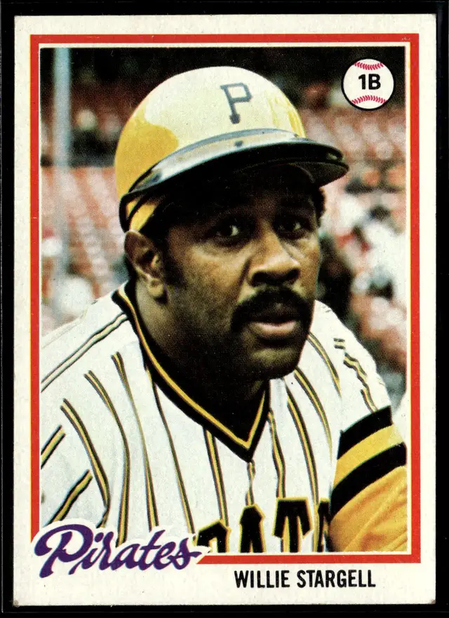 #90 Willie Stargell 1978 Topps #510 *LIVE AUCTION*