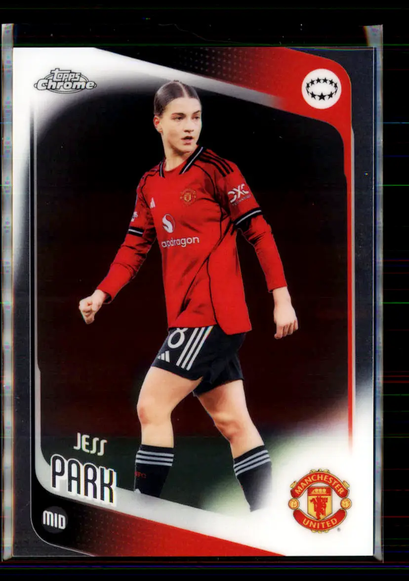 Jess Park 2025-26 Topps Chrome UEFA Women's Champions League #29 - (145) - Manchester United
