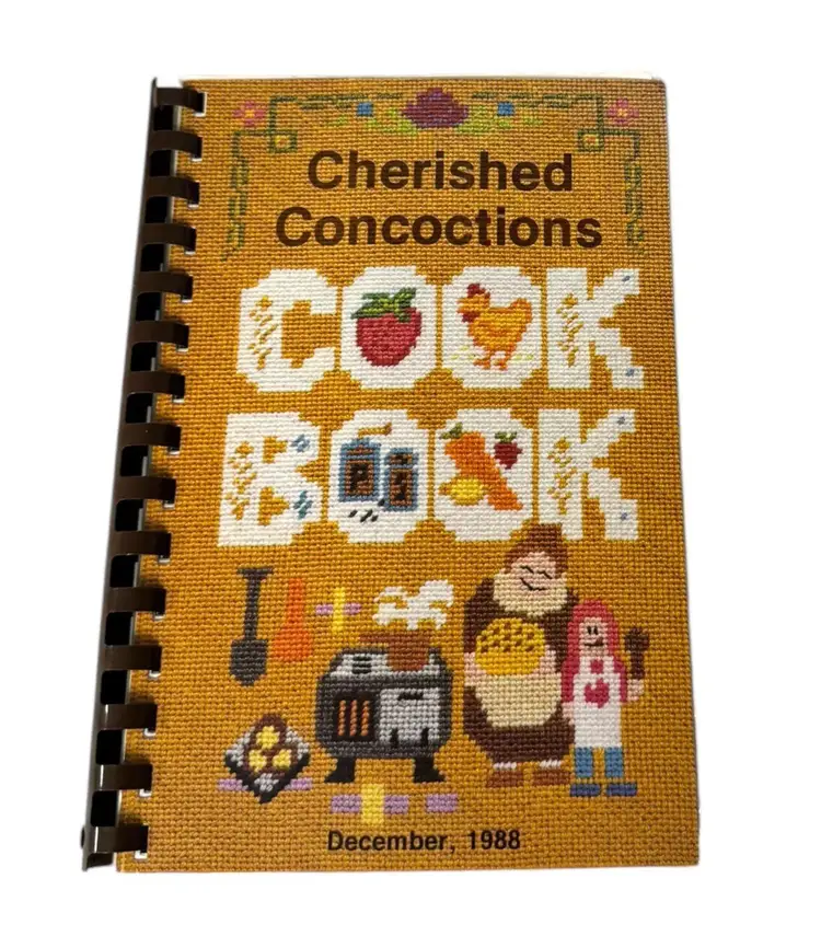 Vintage Collection Cookbooks 1980’s Episcopal Church/Nursing Class Fundcraft