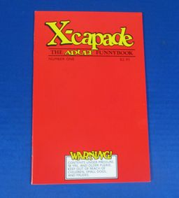 X-capade #1  The Adult Funny Book Comic Book