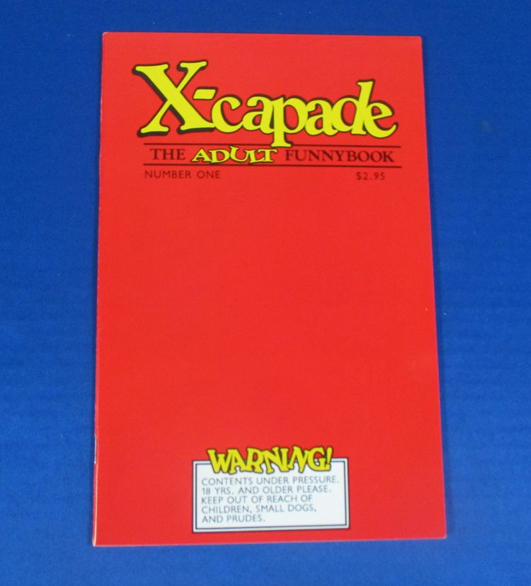 X-capade #1  The Adult Funny Book Comic Book