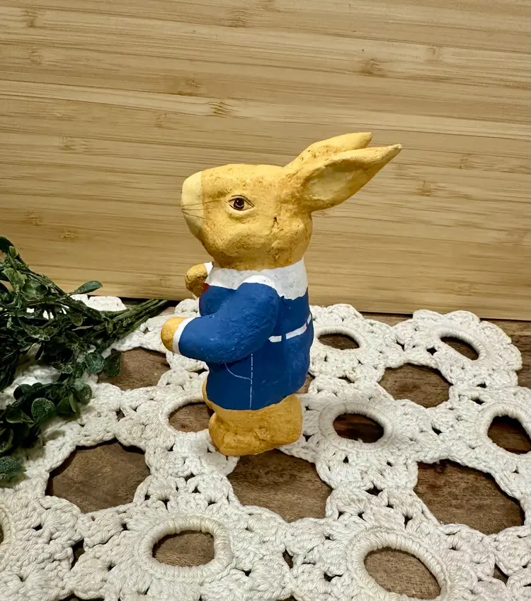 Sailor Paper Mache Bunny