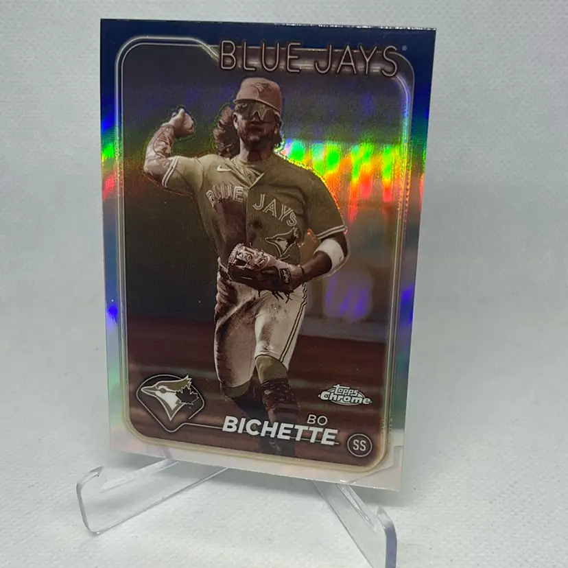 Bo Bichette 2024 Topps Chrome #27 Sepia Refractor Toronto Blue Jays