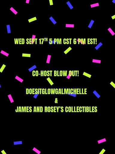 Co-Host Blow Out w/Michelle And James! Stop By And Say Hi! No Pressure To Buy! ❤️