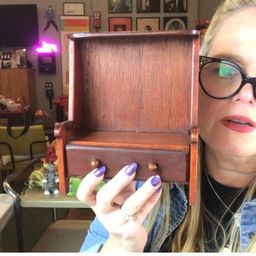 Wooden hutch