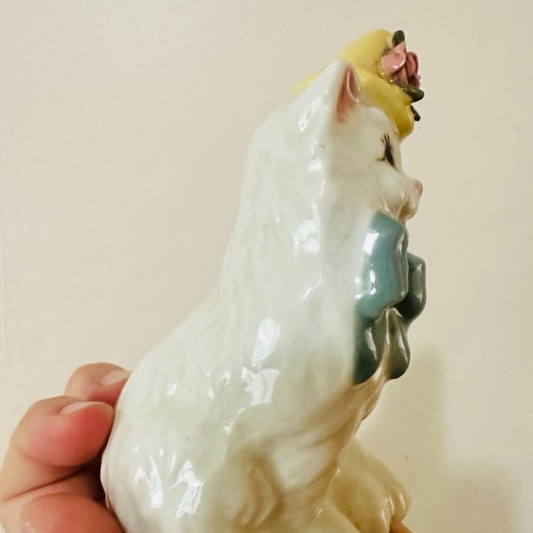 1940s Porcelain Cat
