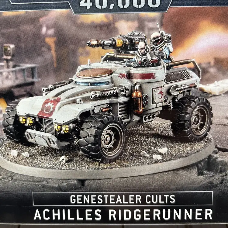 Warhammer 40K Genestealer Cults Achilles Ridgerunner Reinforcement Utility Vehicle