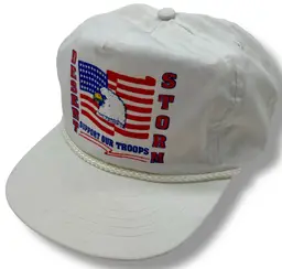Vtg Deadstock Desert Storm Hat Cap