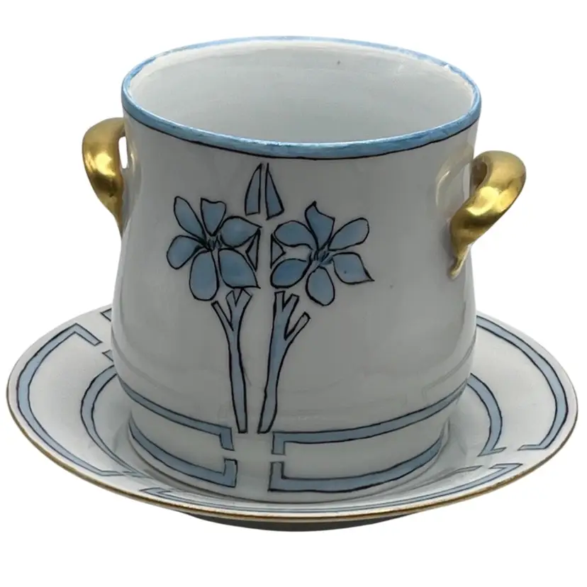 Princess Louise Art Deco Austrian Condensed Milk Jar No Lid