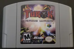 Turok Rage Wars N64 Video Game Cartridge Nintendo 64