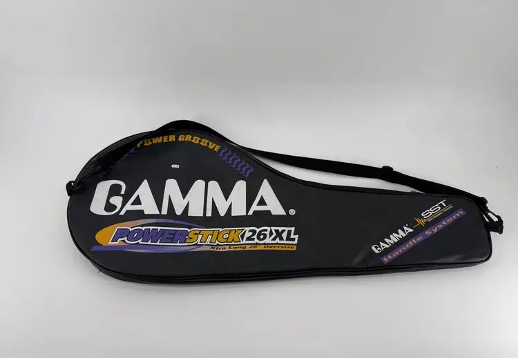 Gamma Power Groove Tennis Racket Cover Carrier Bag With Shoulder Strap 26 XL