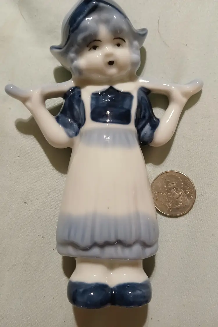 Vintage Porcelain Dutch Girl