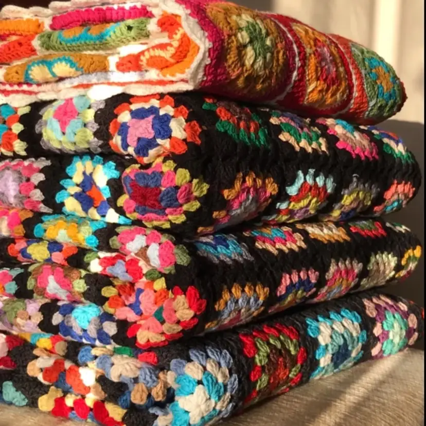 55. Choice of large afghans