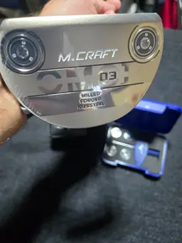 Mizuno M Craft OMOI Type 3 Putter White Satin Finish 34 Inches