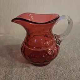 Vintage Fenton Handblown Art Glass Creamer/Pitcher