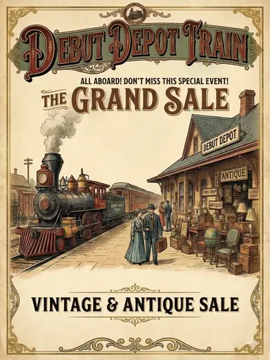 Hop on and take a Ride With VelvetCrate & Amy with A Memorable Antique!! 🚂