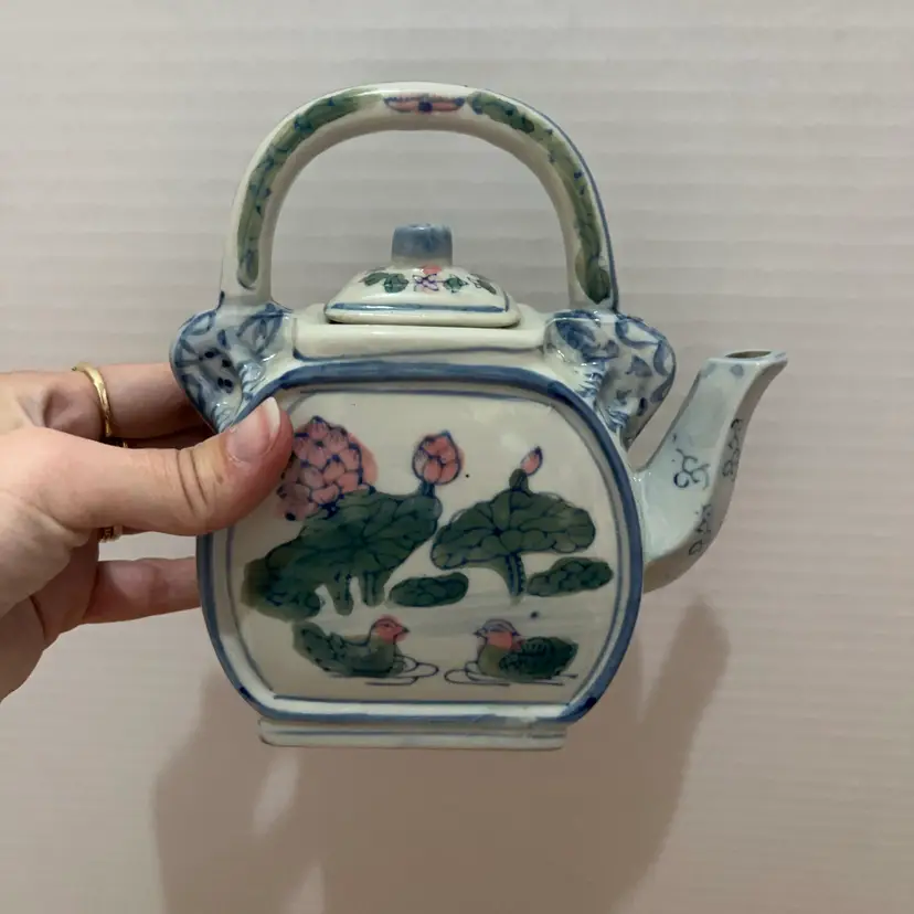 Hand Painted Teapot