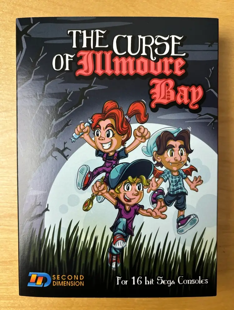 The Curse Of Illmoore Bay, for Sega Genesis. NEW