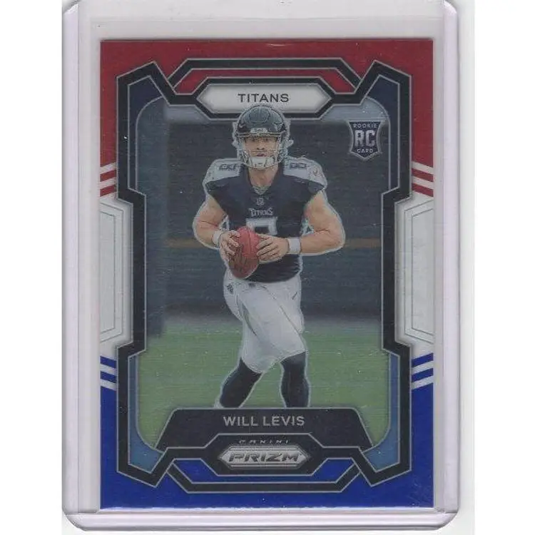 2023 Panini Prizm Will Levis Red White Blue #397 Titans