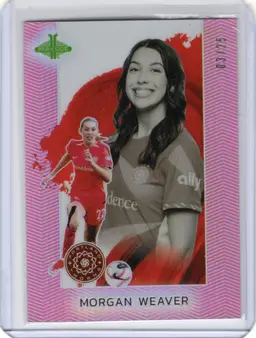 2024 Parkside Pacific NWSL Morgan Weaver Pink Parallel /25