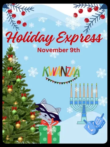 Holiday Express Train, With crazythriftenchick!