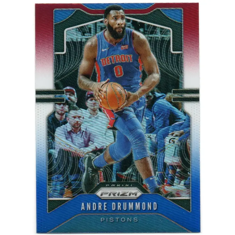 2019-20 Panini Prizm Basketball #92 Andre Drummond Red, White, and Blue Prizm