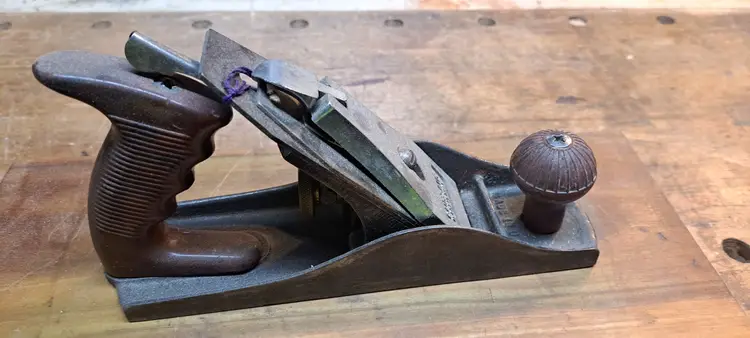 #4 Size Great Neck Corsair Bench Plane Hand Plane Plastic Tote & Knob For Scrub Conversion