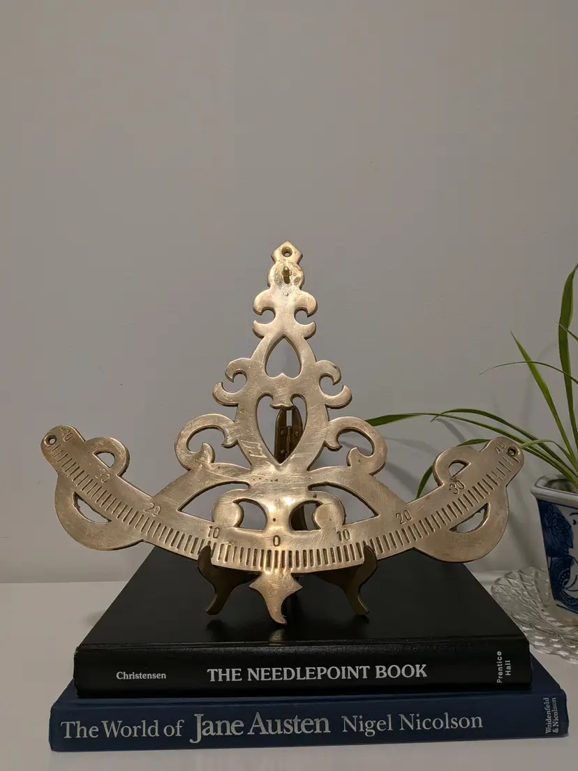 Vintage Brass Sundial Compass