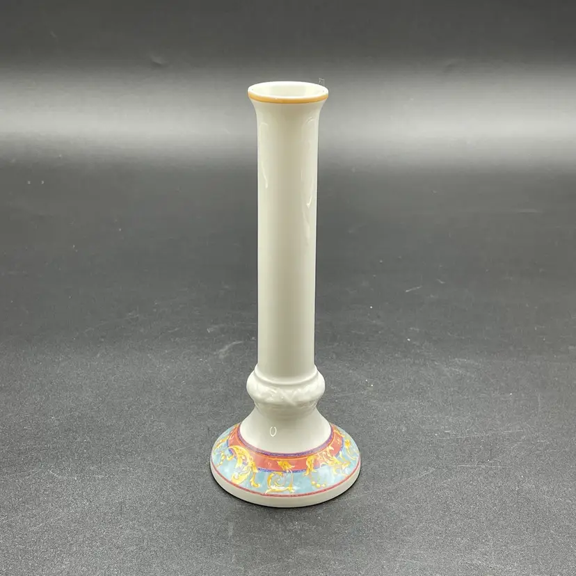 Villeroy & Boch Vivaldi Pattern Single Stem Bud Vase France VTG French Porcelain