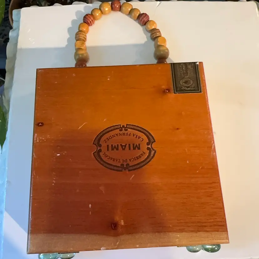 Handmade Cigar Box Purse