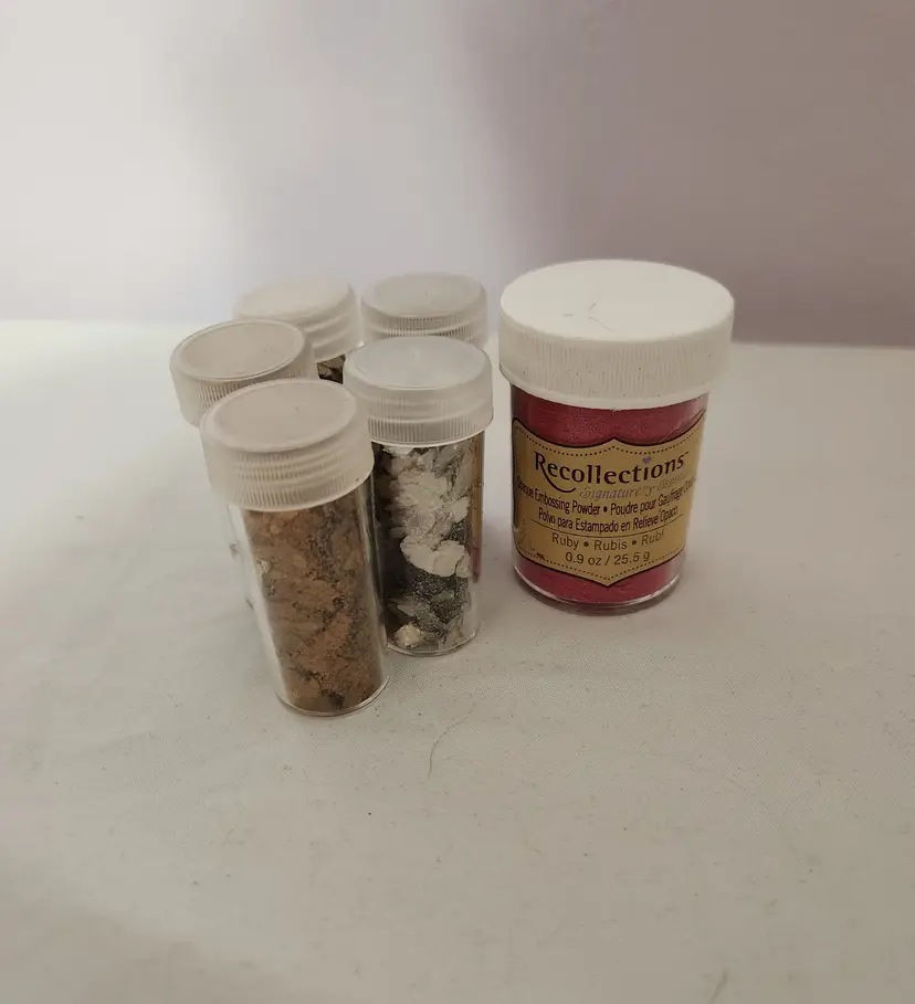 Embossing Powder and Mica