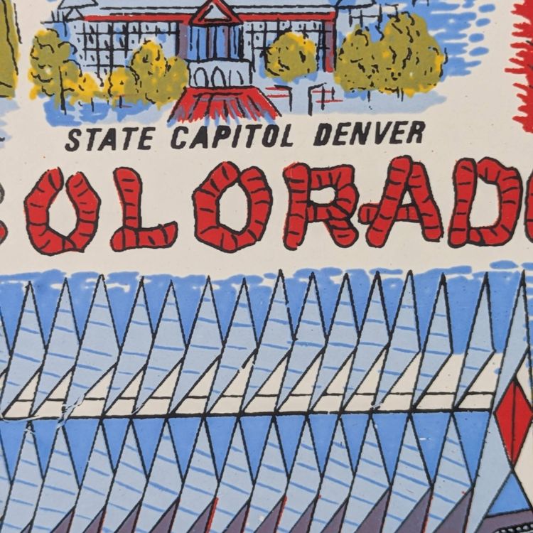 Ceramic Colorado Trivet