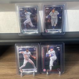25 - Topps Chrome Rookie lot